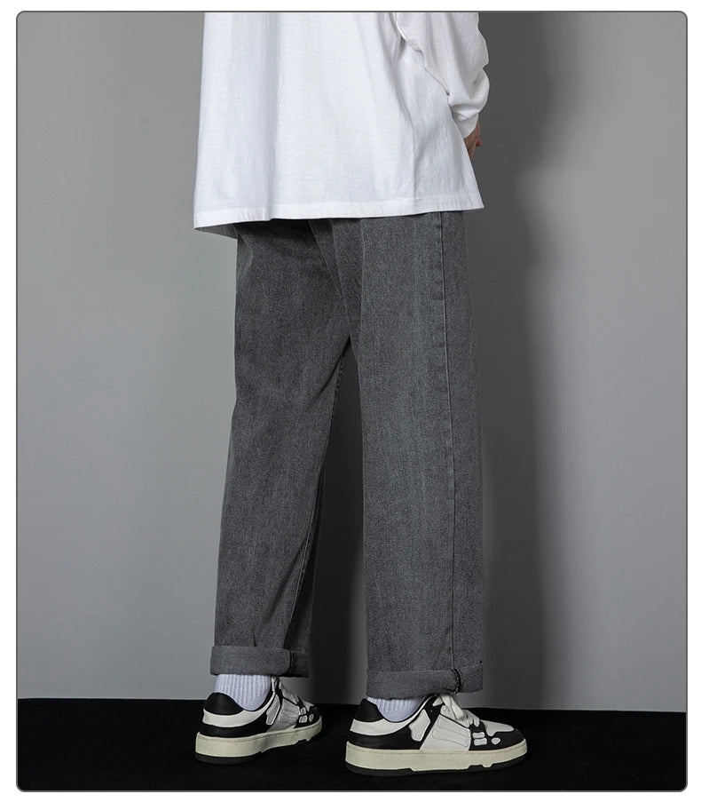 TresFindz Wide Straight Leg Denim Jeans
