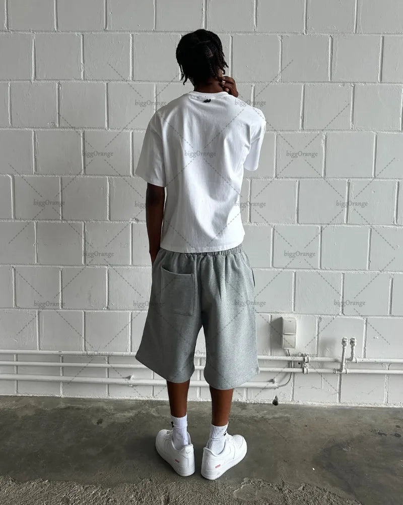TresFindz Loose Straight Sweatshorts