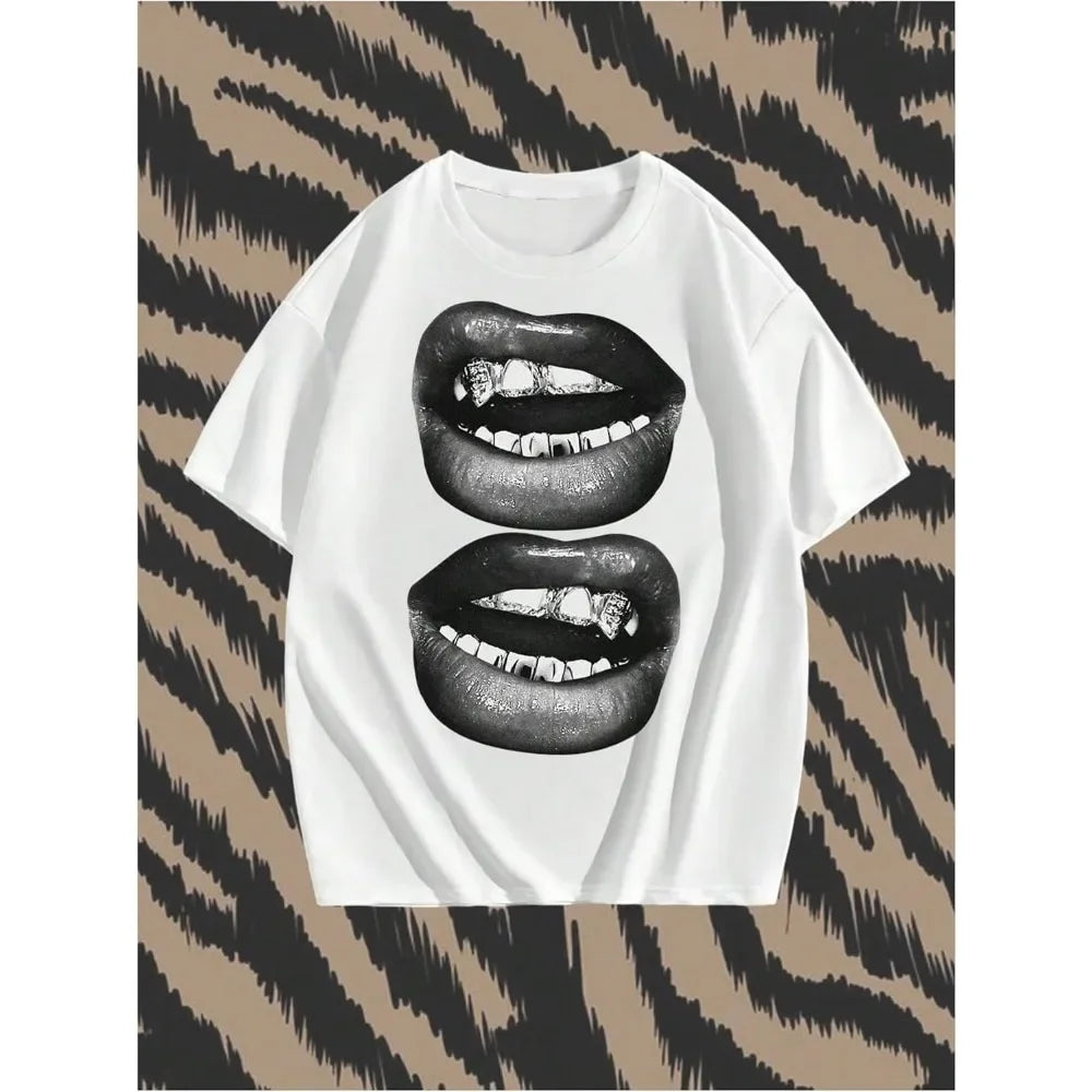 TresFindz Mouth Grilz Tee