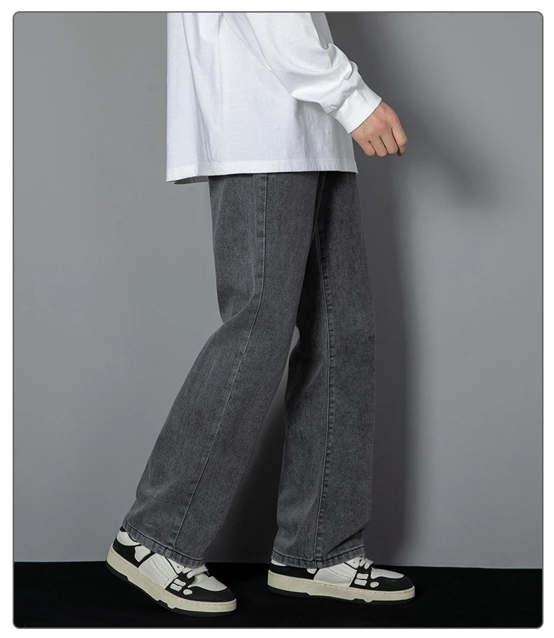 TresFindz Wide Straight Leg Denim Jeans