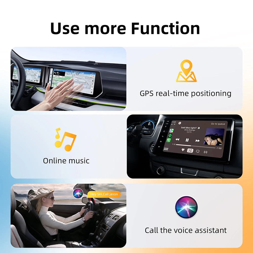 Wireless CarPlay Adapter for iPhone/Android