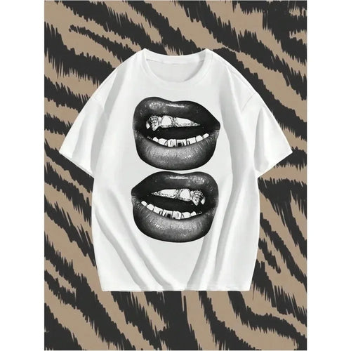TresFindz Mouth Grilz Tee