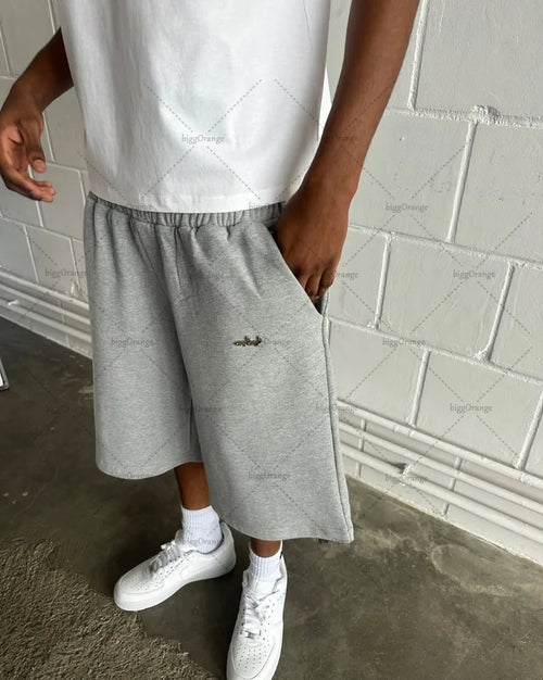 TresFindz Loose Straight Sweatshorts