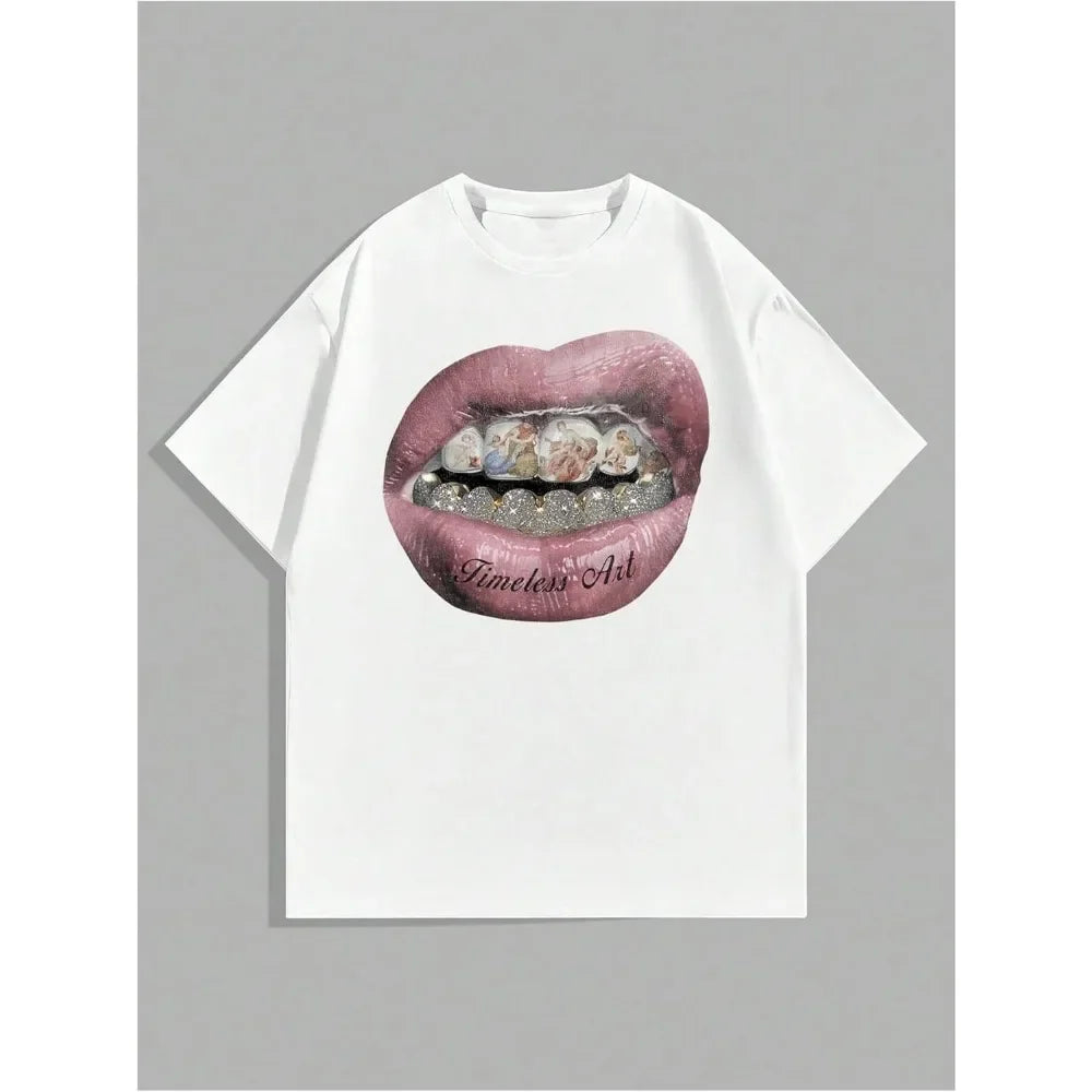 TresFindz Mouth Grilz Tee
