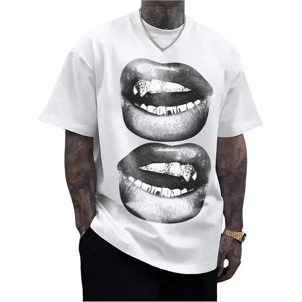 TresFindz Mouth Grilz Tee