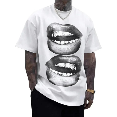 TresFindz Mouth Grilz Tee
