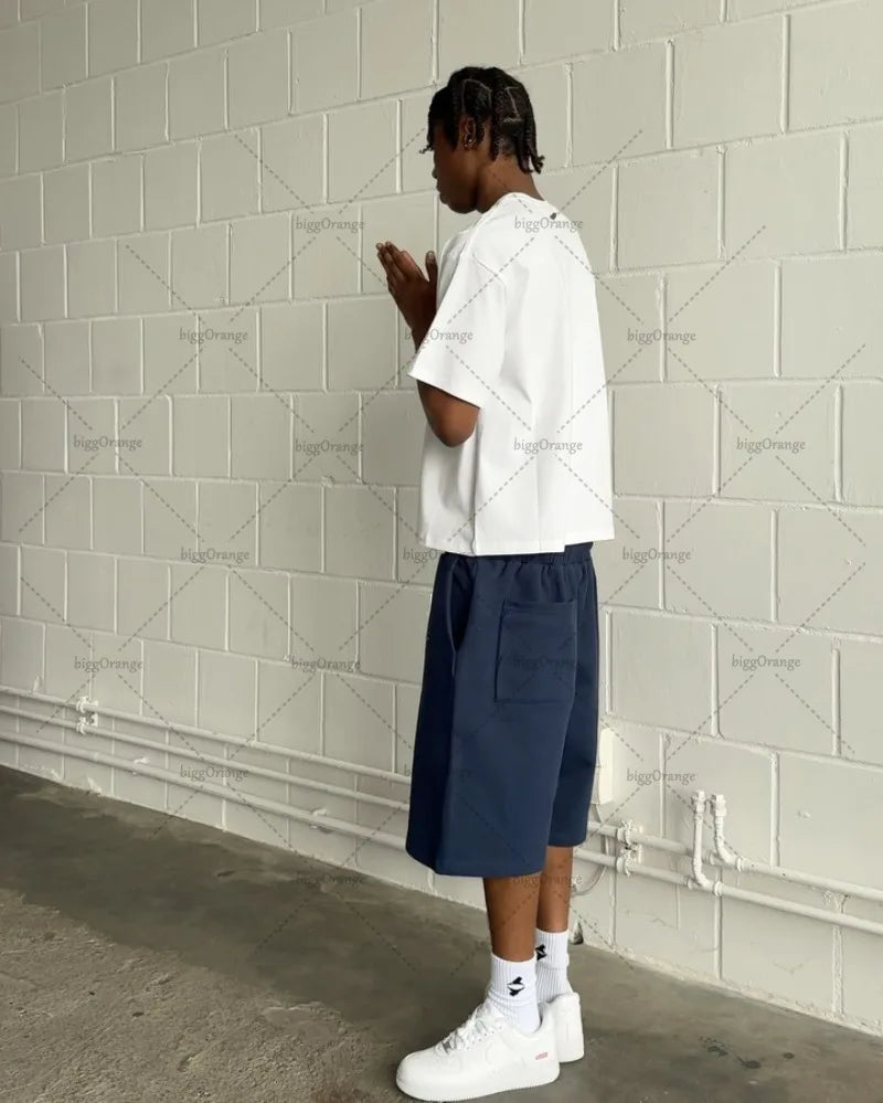 TresFindz Loose Straight Sweatshorts