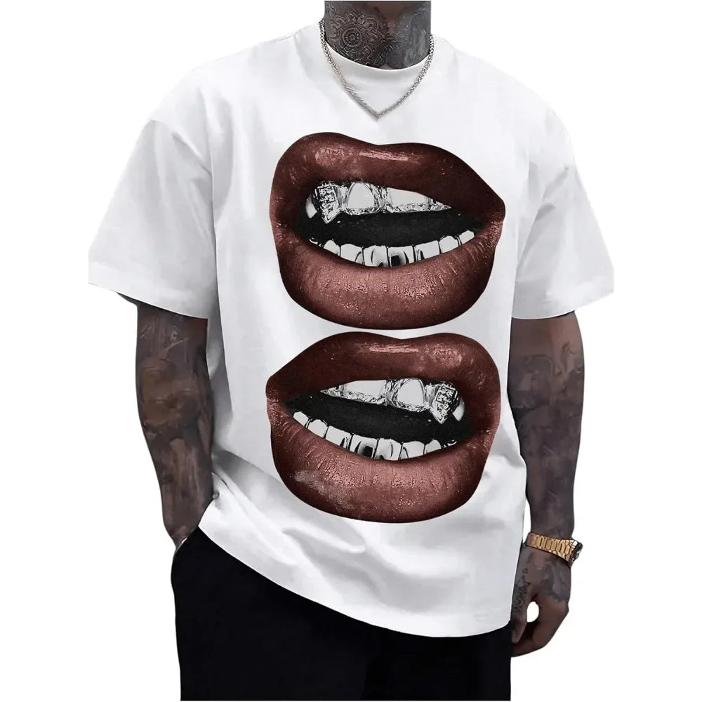 TresFindz Mouth Grilz Tee