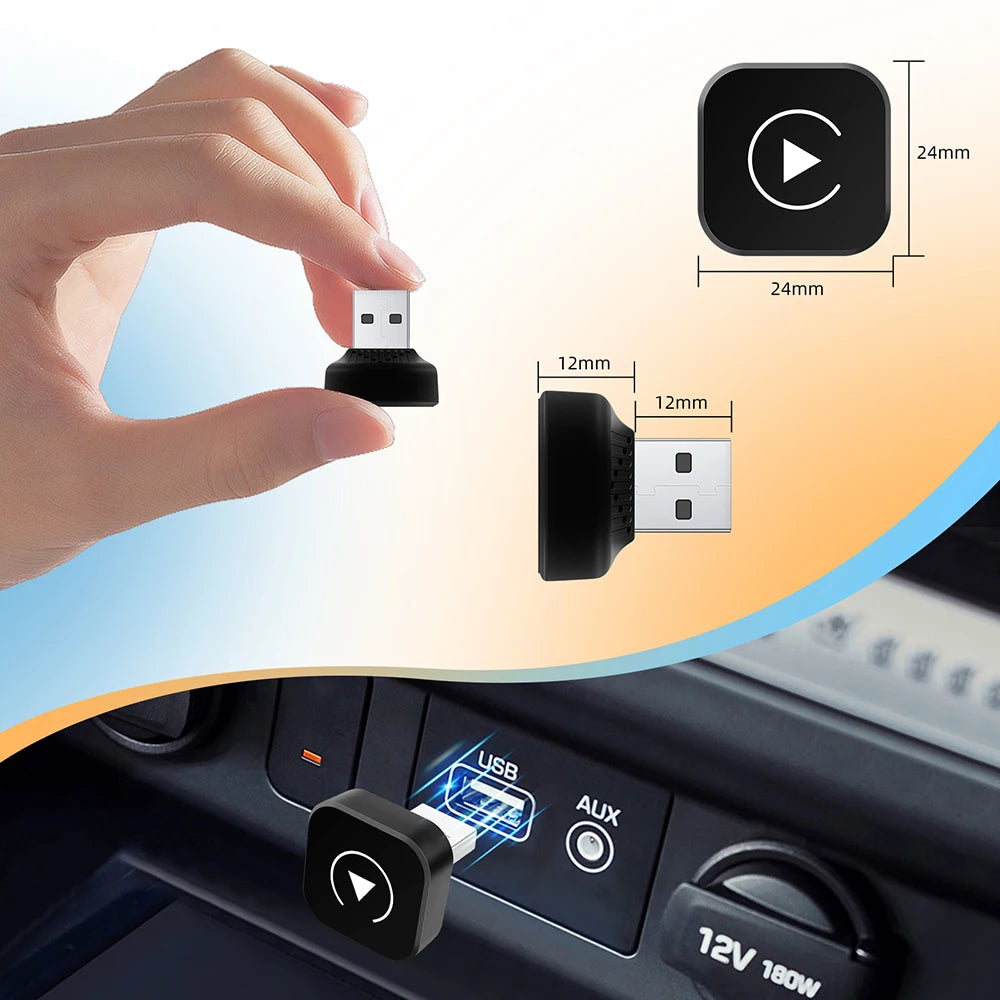 Wireless CarPlay Adapter for iPhone/Android