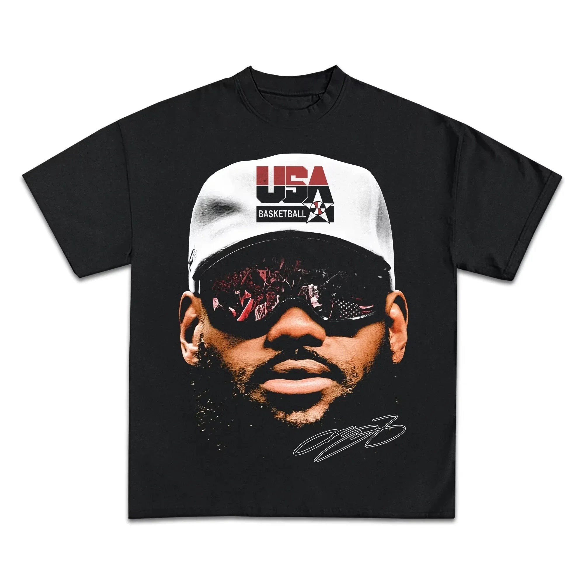 TresFinz Vintage LeBron James Graphic Tee