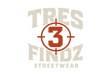 TresFindz Logo Variation with Reticle